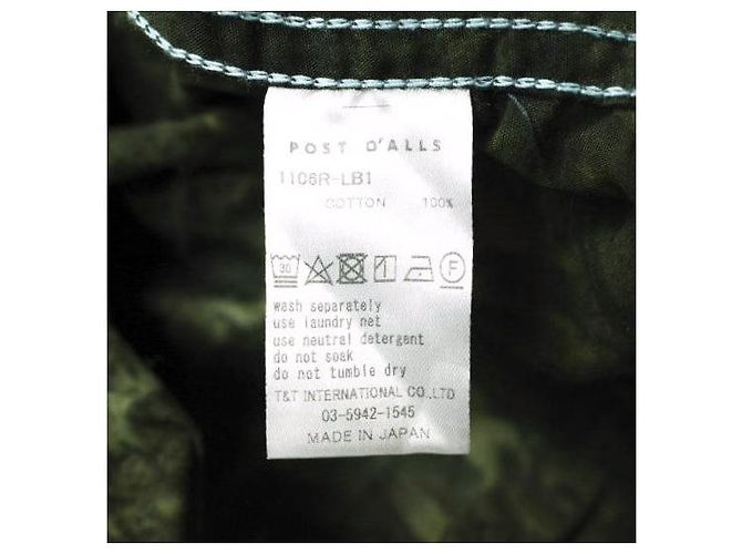 Autre Marque Chaqueta de algodón Liquid Batik POST O'ALLS Castaño - vista 8