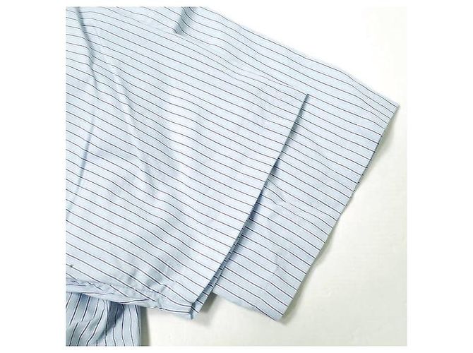 Autre Marque Camisa de algodón Beauty & Youth United Arrows Azul - vista 6