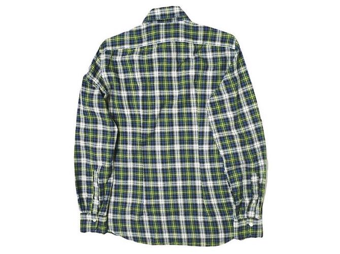 Autre Marque Camisa de algodón Giannetto Verde - vista 2