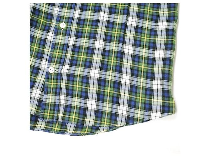 Autre Marque Camisa de algodón Giannetto Verde - vista 6