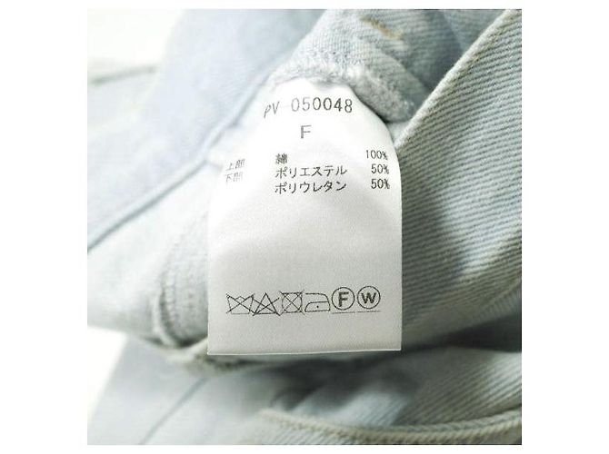 Autre Marque Pantaloni in denim e similpelle PROVOKE Beige - vista 10