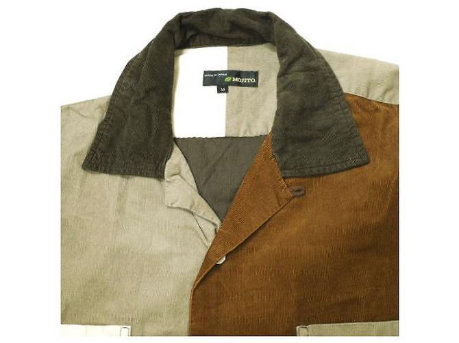 Autre Marque HEMD MOJITO ABSINTH SHIRTS Bar2.0 Corduroy Shirt Braun - Ansicht 3