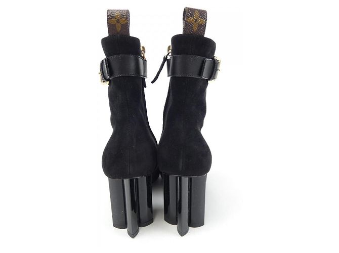 Louis Vuitton Silhouette Boots Schwarz - Ansicht 5