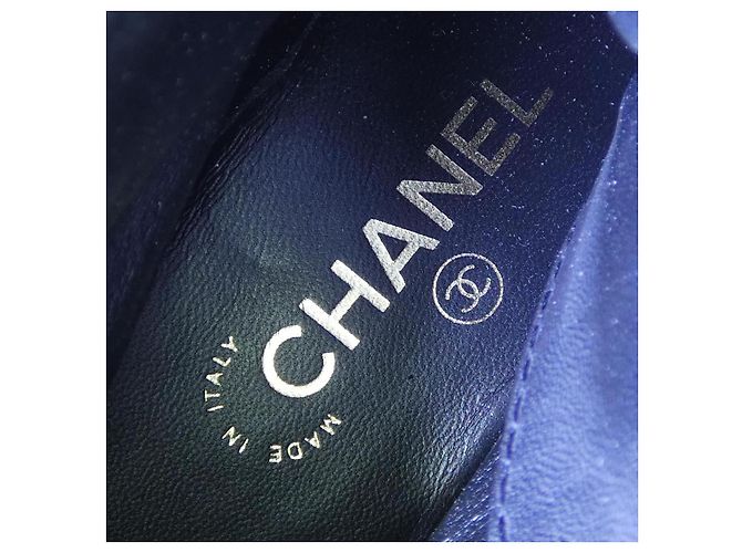 Timeless Stivali in pelle di vitello lucida Chanel Nero - vista 6