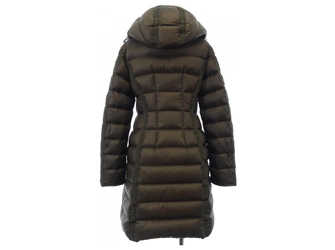 Abrigo de plumón Moncler HERMINE Verde Caqui - vista 2