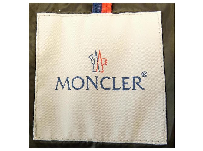 Abrigo de plumón Moncler HERMINE Verde Caqui - vista 5