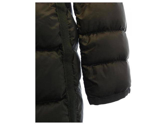Abrigo de plumón Moncler HERMINE Verde Caqui - vista 7