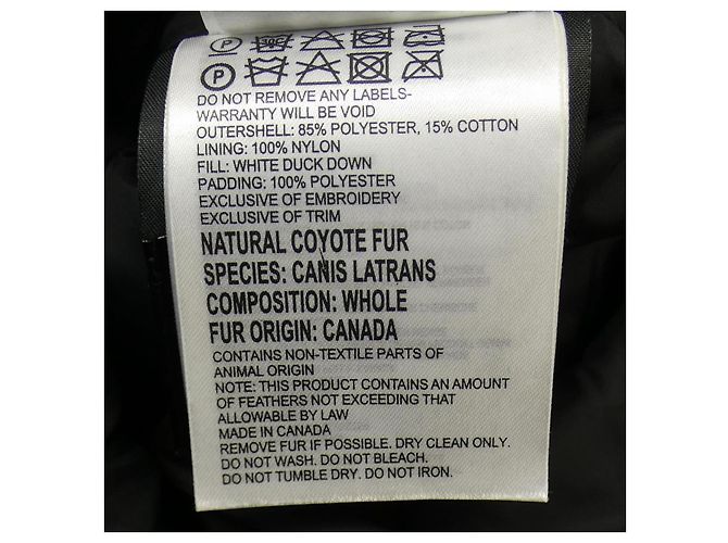 Autre Marque Chaqueta de Plumón Canada Goose Jasper Coyote Negro - vista 3