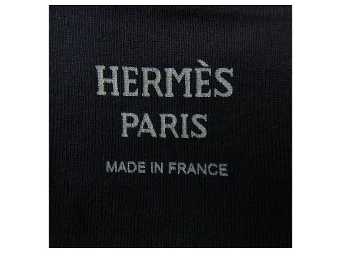 Hermès Camiseta Hermes T-shirt Cotton 42 Azul Azul marino - vista 4