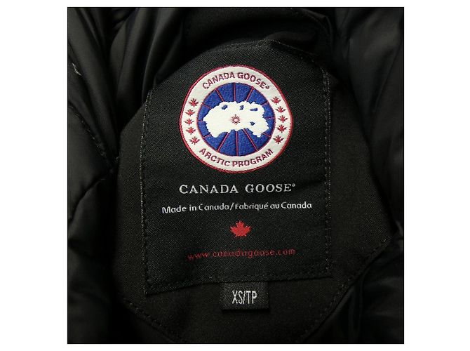 Autre Marque Abrigo de Plumón Canada Goose BRONTE Negro - vista 4