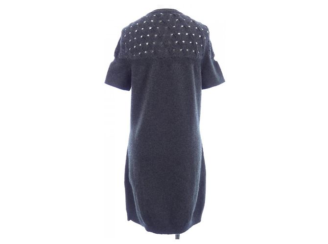Timeless Chanel Cashmere-Kleid Braun - Ansicht 2