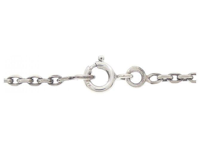 Collar Hermès Sellier Au925 Au750 Plata - vista 5