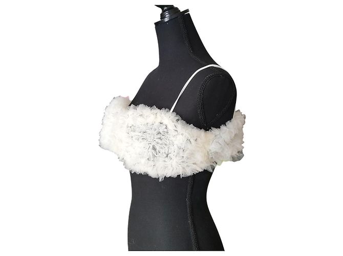 Autre Marque Busto de Tul Balloon POPPY POPPY Blanco - vista 2