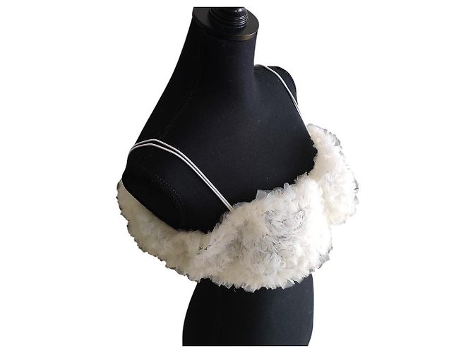 Autre Marque Busto de Tul Balloon POPPY POPPY Blanco - vista 3