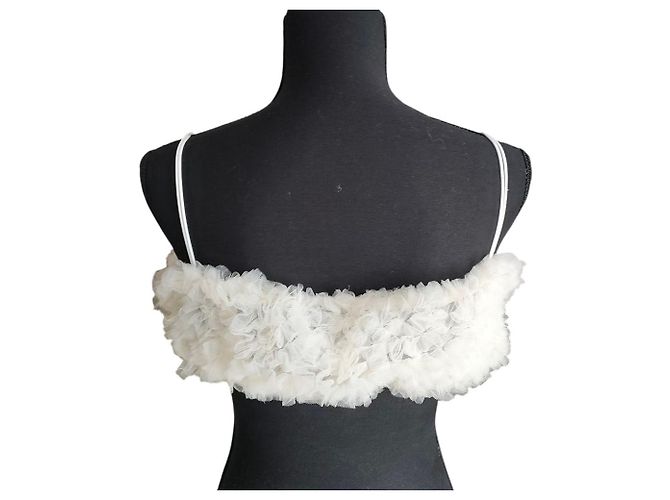 Autre Marque Busto de Tul Balloon POPPY POPPY Blanco - vista 4