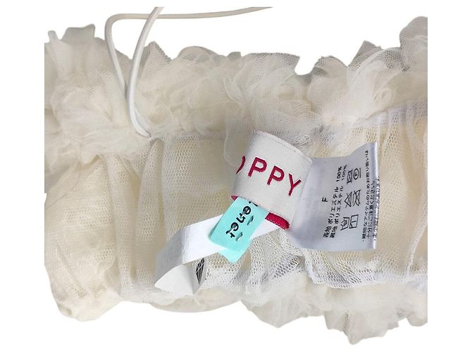 Autre Marque Busto de Tul Balloon POPPY POPPY Blanco - vista 7