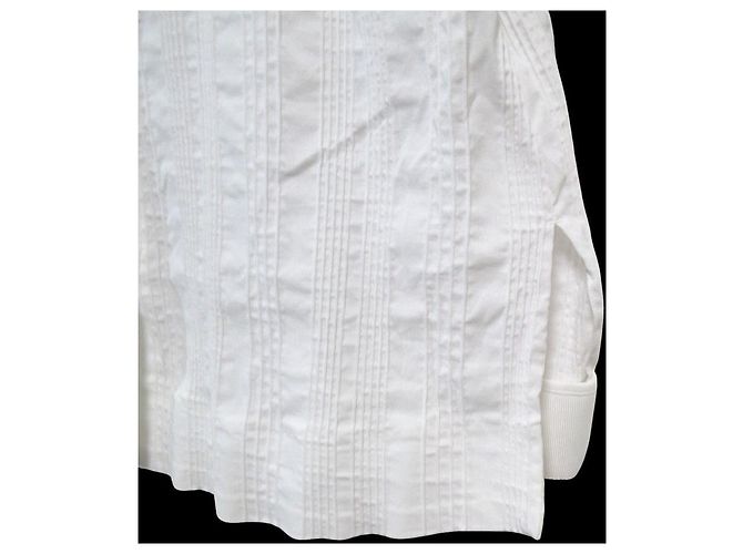 Autre Marque Camicetta con maniche a sbuffo Shirocon Puff Sleeve Bosom Blouse Bianco - vista 4