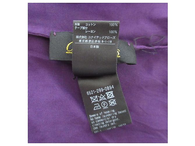 Autre Marque Blusa de algodón con pespuntes Drawer Púrpura - vista 8
