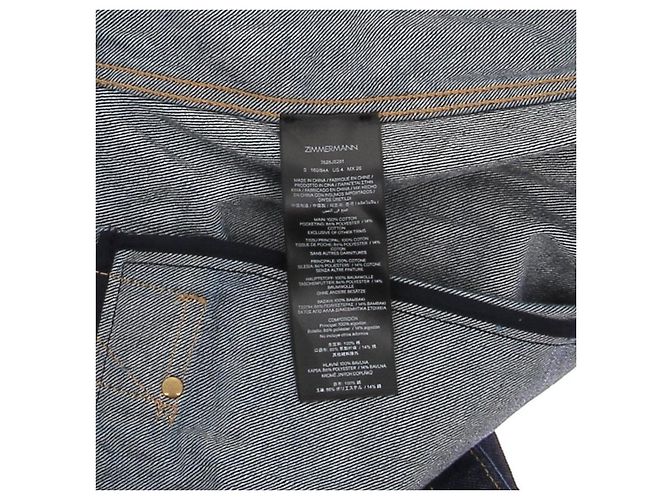 Chaqueta vaquera azul Zimmermann de algodón - vista 5