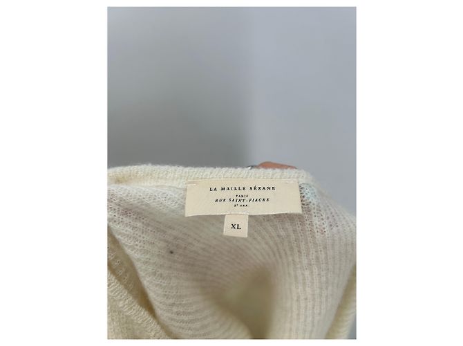 SéZane weißer Wollcardigan XL - Ansicht 5