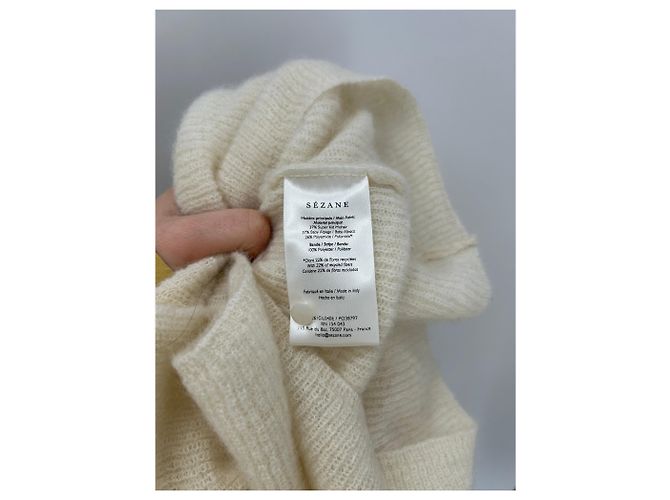 SéZane weißer Wollcardigan XL - Ansicht 6