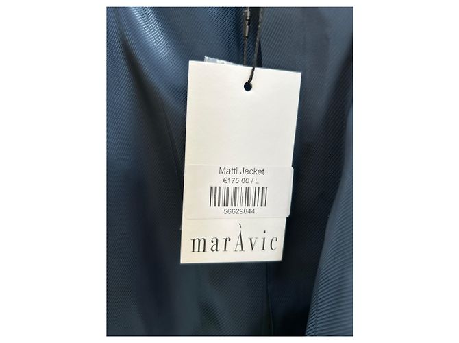 Autre Marque Blazer de algodón a rayas naranja MARAVIC COLLECTION - vista 6