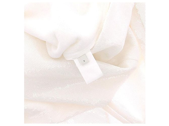 Top de lentejuelas blanco Totême - vista 5