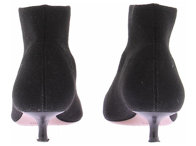 Autre Marque Schwarze Leder Stiefeletten NEOUS Größe 37 - Ansicht 4