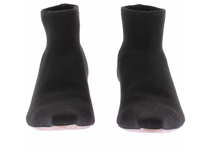 Autre Marque Schwarze Leder Stiefeletten NEOUS Größe 37 - Ansicht 5