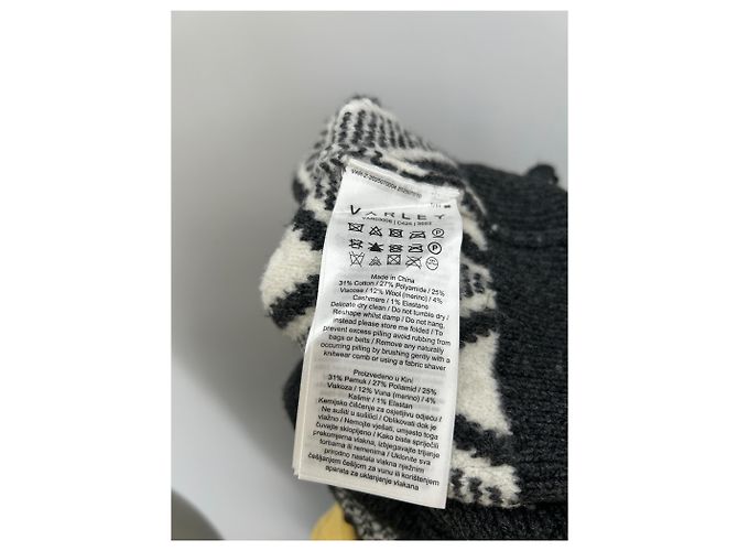 Autre Marque Pull col montant gris - vue 6
