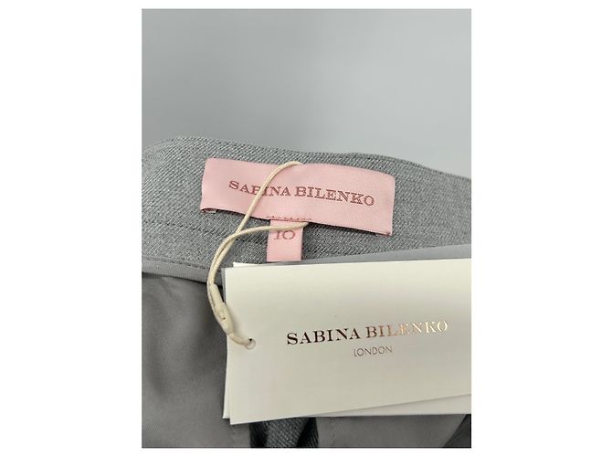 Autre Marque SABINA BILENKO Schlaghose Grau - Ansicht 3