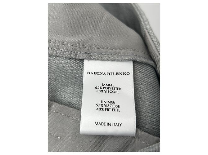 Autre Marque SABINA BILENKO Schlaghose Grau - Ansicht 4