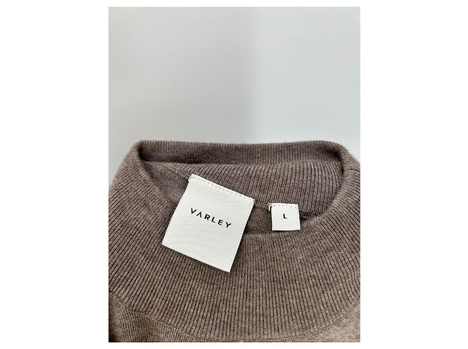 Autre Marque Jersey sin mangas marrón Castaño - vista 5