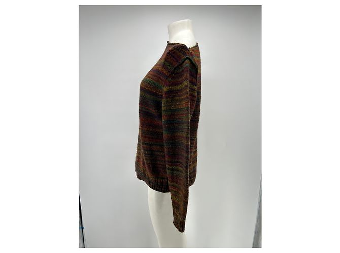 Zadig & Voltaire Multicolor Wool Sweater Brown - view 3