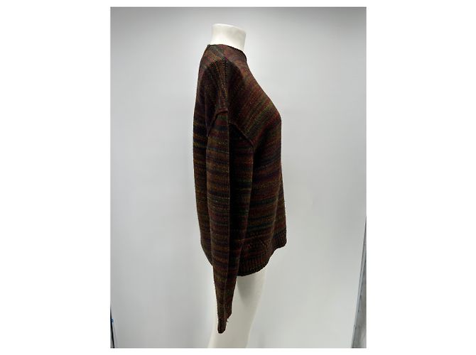 Zadig & Voltaire Multicolor Wool Sweater Brown - view 4