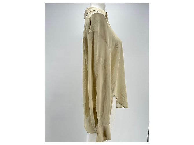 Autre Marque Camicia beige THE FRANKIE SHOP M - vista 4