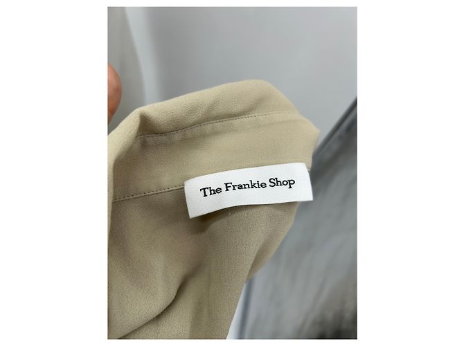Autre Marque Camicia beige THE FRANKIE SHOP M - vista 5