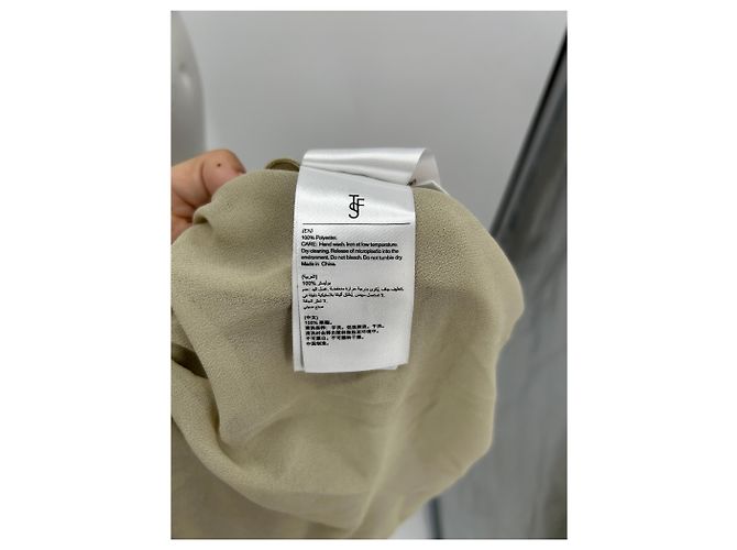 Autre Marque Camicia beige THE FRANKIE SHOP M - vista 6
