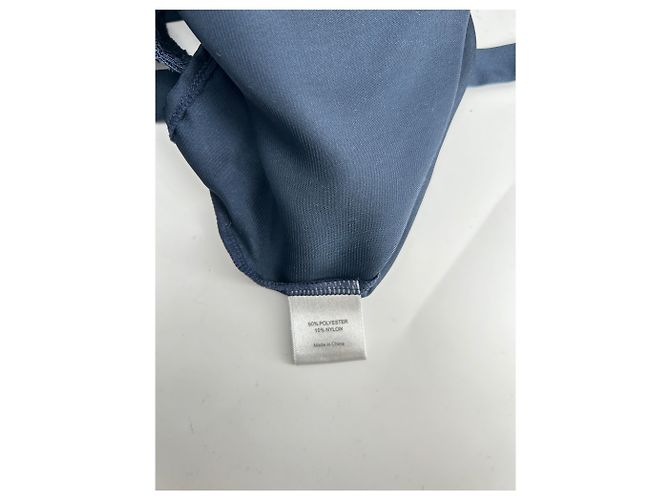 Autre Marque Top halter con pizzo blu navy KAT THE LABEL - vista 6