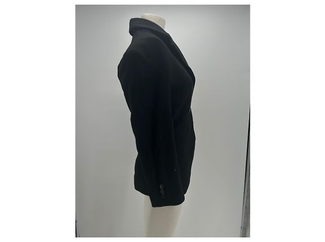 Autre Marque Schwarzer Blazer aus Polyester XS - Ansicht 4