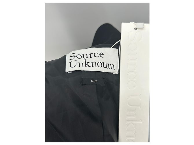 Autre Marque Schwarzer Blazer aus Polyester XS - Ansicht 5