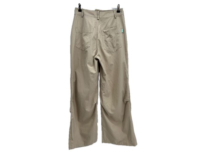 Autre Marque Pantalones de algodón beige INSTANTFUNK - vista 2