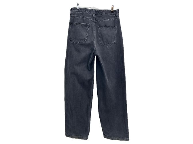 Jeans Rotate neri in cotone Nero - vista 2