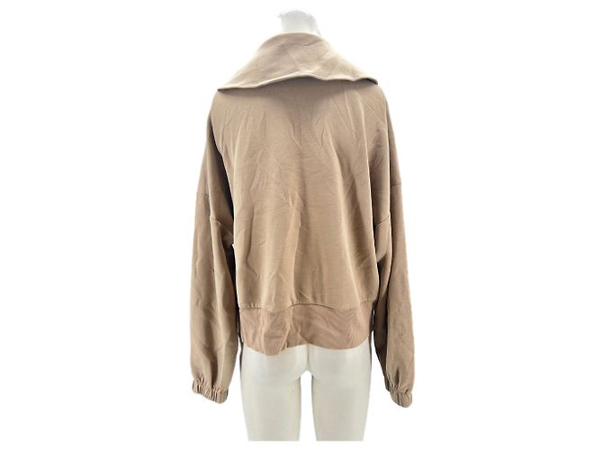 Autre Marque VARLEY Strickjacke beige aus Viscose mit Reißverschluss - Ansicht 2