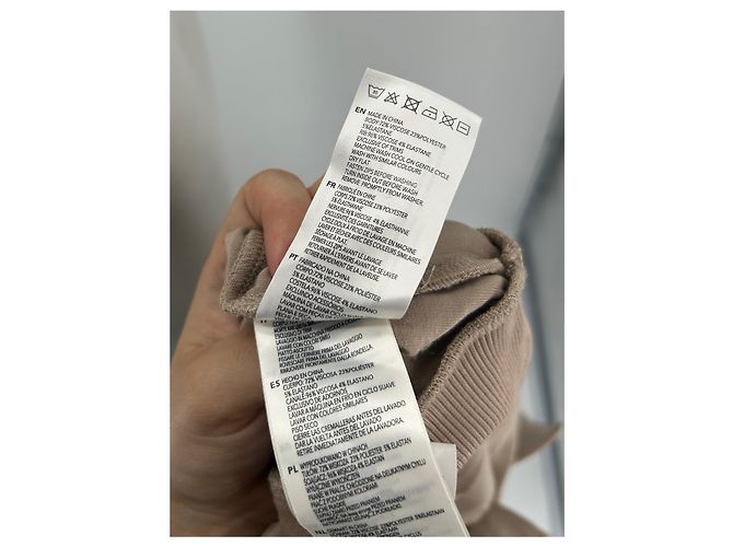 Autre Marque VARLEY Strickjacke beige aus Viscose mit Reißverschluss - Ansicht 6