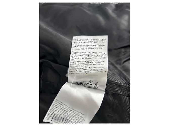 Rotate Jacke aus Wolle Grau - Ansicht 7