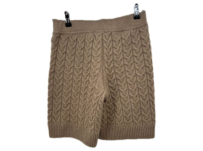 Autre Marque Short de cashmere bege - vista 2