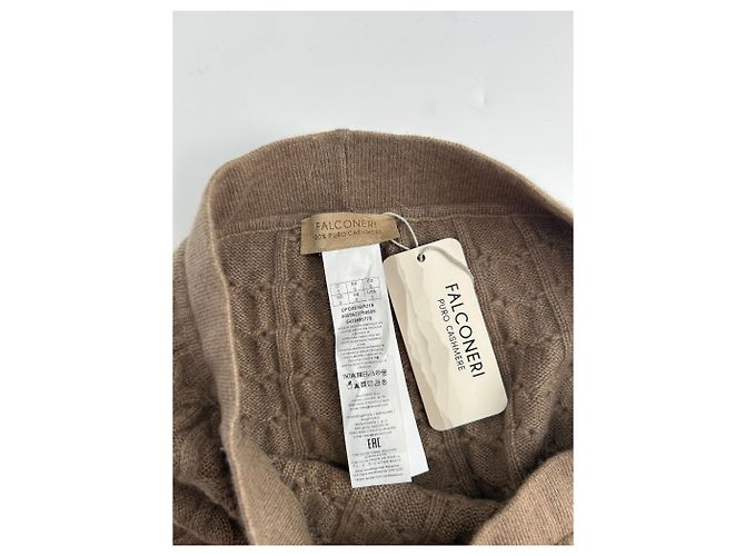 Autre Marque Short de cashmere bege - vista 3