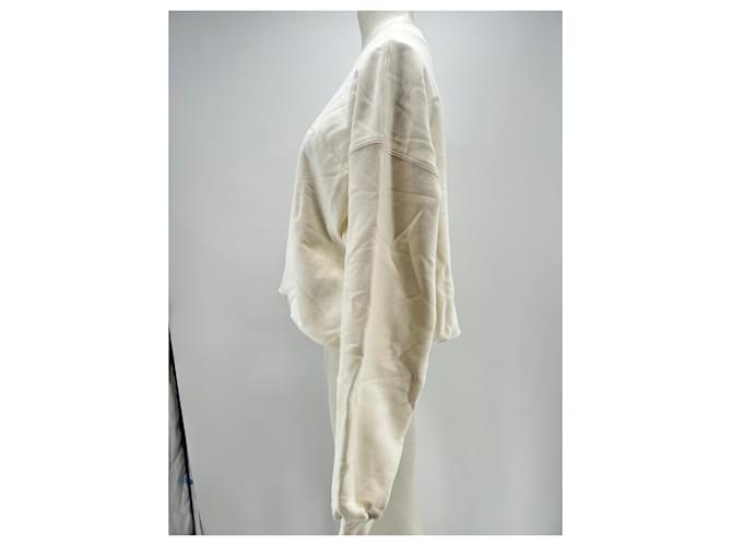 Autre Marque THE MANNEI Beiger Baumwollpullover Weiß - Ansicht 4