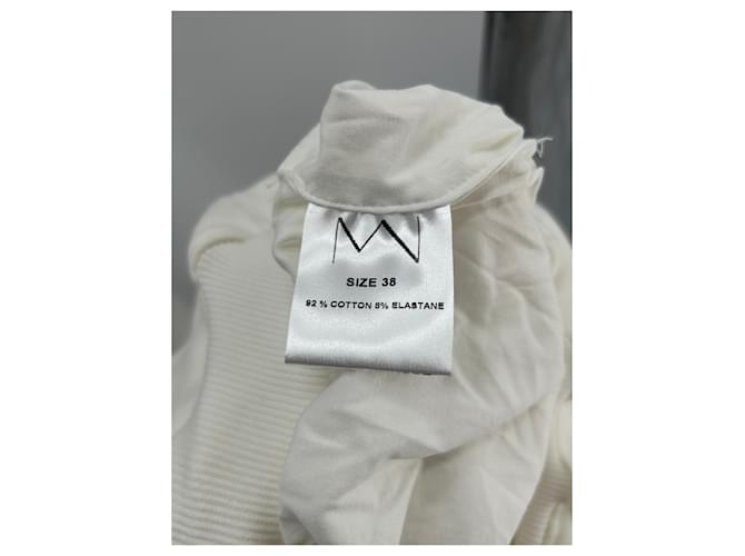 Autre Marque THE MANNEI Beiger Baumwollpullover Weiß - Ansicht 6